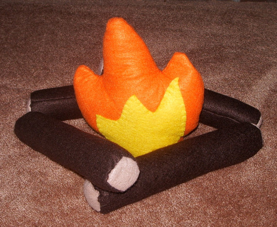 Felt Campfire Playset